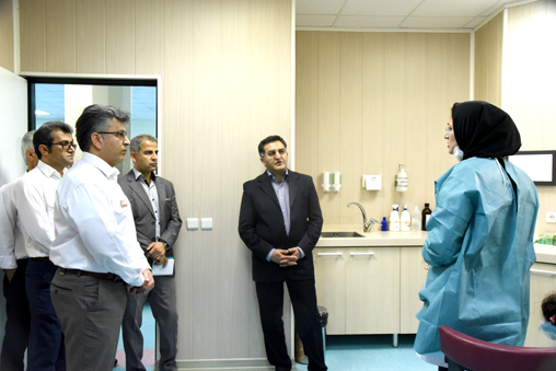 بازدید مدیرکل نظارت بر درمان وزارت بهداشت  2