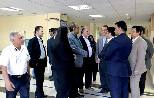 بازدید رئیس دانشگاه بوشهر از خارگ 1