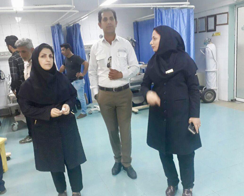 بازدید کارشناسان بهداشت بوشهر 2