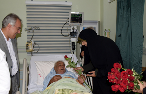 بازدید دکتر الماسی به مناسبت روز پزشک 2