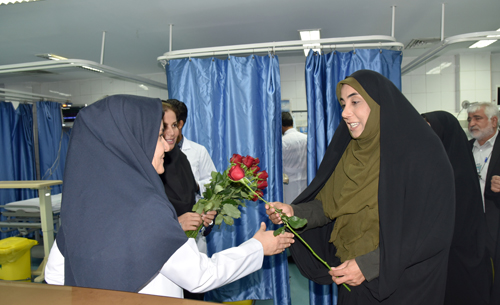 بازدید دکتر الماسی به مناسبت روز پزشک 20