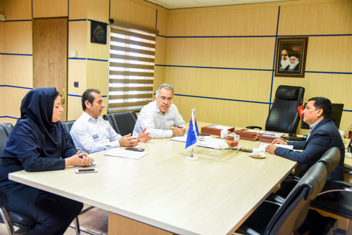 جلسه با مدیر شهرک پردیس 3