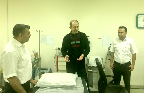 بازدید دکتر نصرآبادی از درمانگاههای عسلویه 1