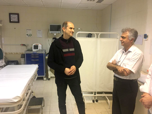 بازدید دکتر نصرآبادی از درمانگاههای عسلویه 2