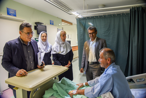 بازدید دکتر دقایقی و سرافرازیان 2