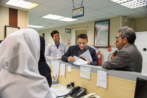 بازدید دکتر دقایقی و سرافرازیان 4