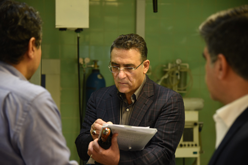 بازدید دکتر دقایقی و سرافرازیان 19