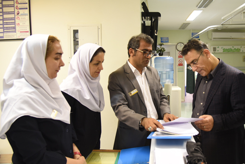 بازدید دکتر دقایقی و سرافرازیان 22