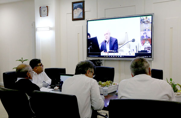 نشست کرونا با وزیر 5