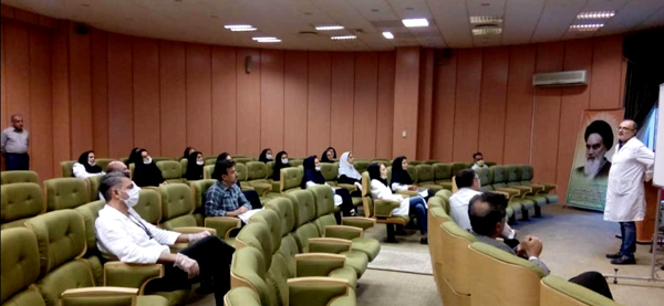 جلسه کرونا خارگ