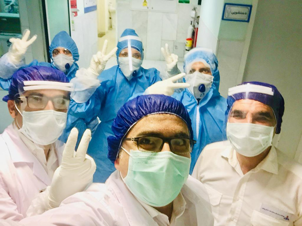 بازدید نوروزی رئیس بیمارستان  1