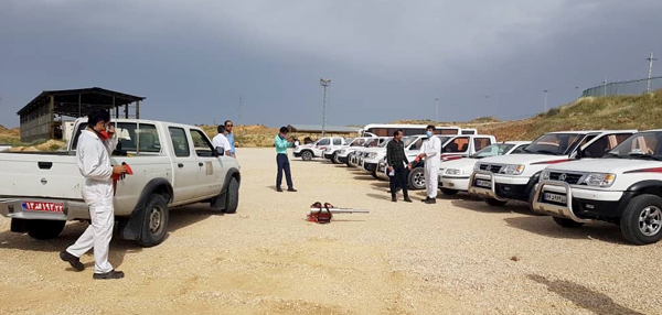 ضدعفونی خودرو ها نار 2