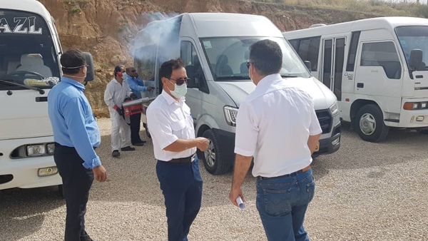 ضدعفونی خودرو ها نار 3