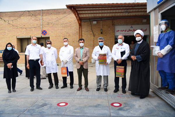 بازدید امام جمعه از بیمارستان  4