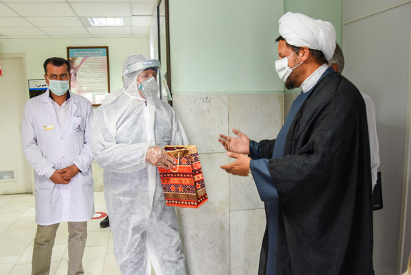 بازدید امام جمعه از بیمارستان  10