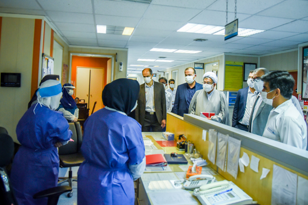 بازدید دکتر احمدی نماینده مجلس 4