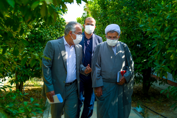 بازدید دکتر احمدی نماینده مجلس 9