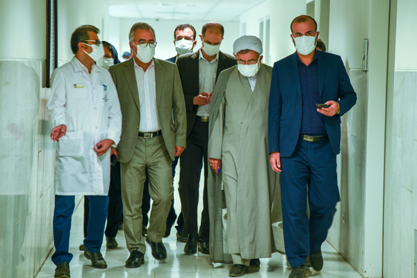 بازدید دکتر احمدی نماینده مجلس 12