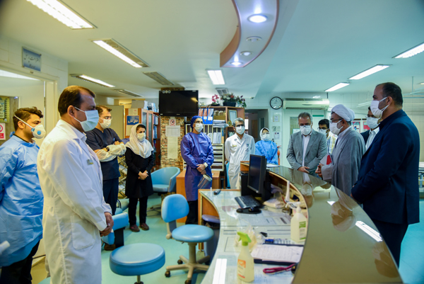 بازدید دکتر احمدی نماینده مجلس 20