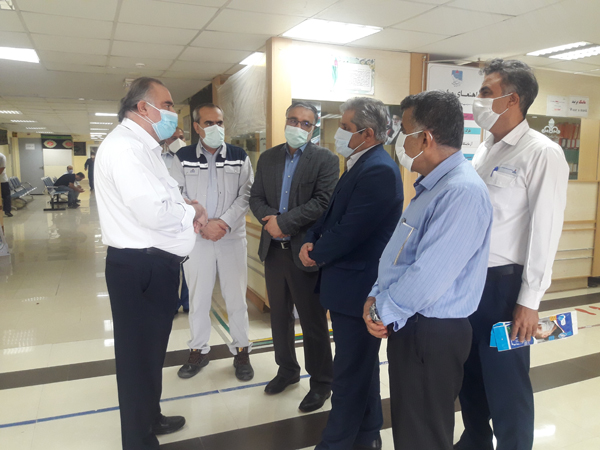 بازدید معاون شرکت نفت از خارگ  1