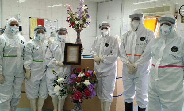 تقدیر از بخش کووید 1