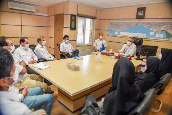 جلسه دکتر مالکی با امور دارویی 2