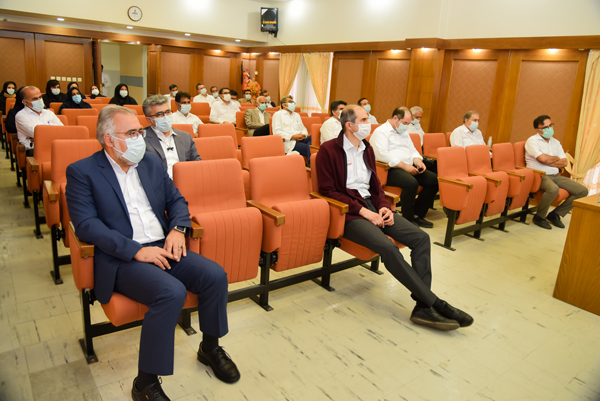 تودیع مدیر داخلی بیمارستان 1