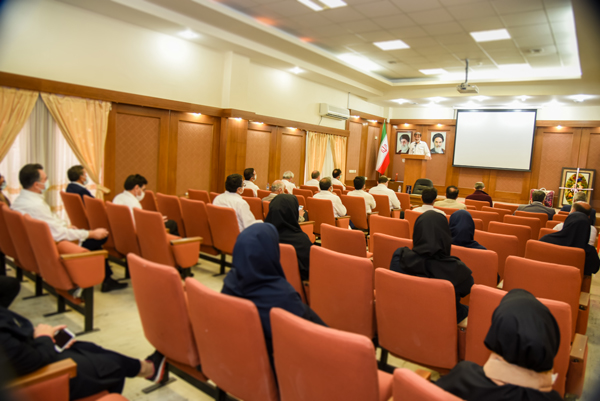 تودیع مدیر داخلی بیمارستان 2