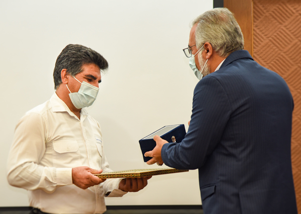 تودیع مدیر داخلی بیمارستان 7