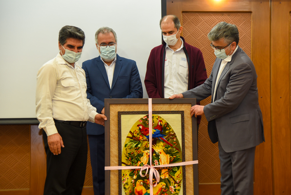 تودیع مدیر داخلی بیمارستان 8