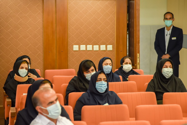 تودیع مدیر داخلی بیمارستان