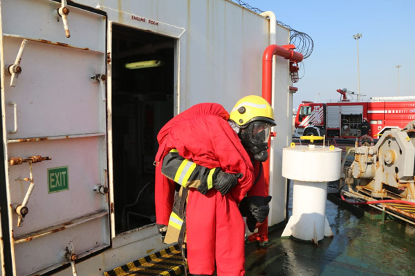 مانور امداد عسلویه 1