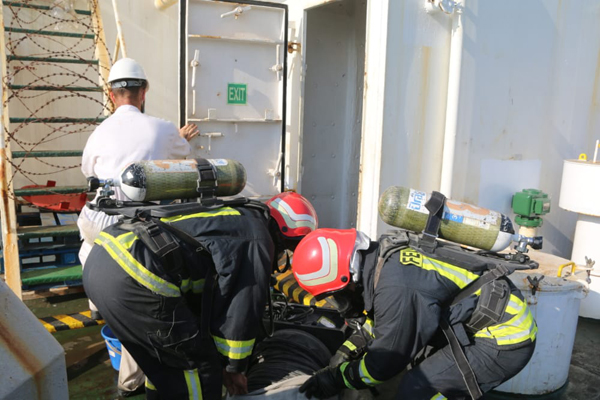 مانور امداد عسلویه 3