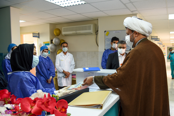 دیدار امام جمعه روز پرستار 99 7