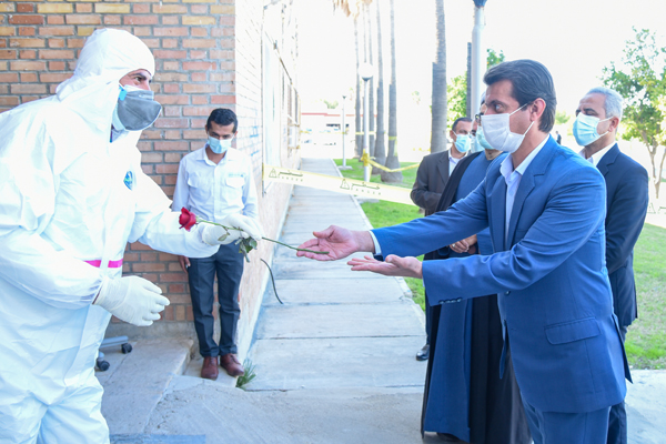 دیدار فرماندار روز پرستار 99 7