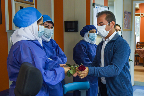 دیدار دکتر مالکی به مناسبت روز پرستار 99 2