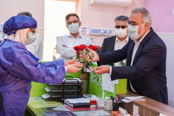 دیدار دکتر مالکی به مناسبت روز پرستار 99 5