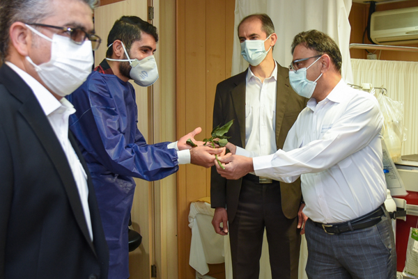 دیدار دکتر مالکی به مناسبت روز پرستار 99 14