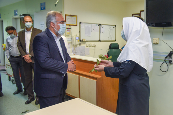 دیدار دکتر مالکی به مناسبت روز پرستار 99 19