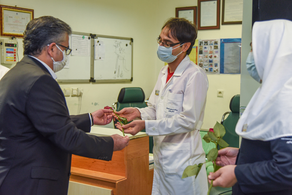 دیدار دکتر مالکی به مناسبت روز پرستار 99 20