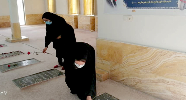 غبارروبی گلزار شهدا 5