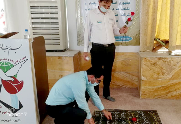 غبارروبی گلزار شهدا 7