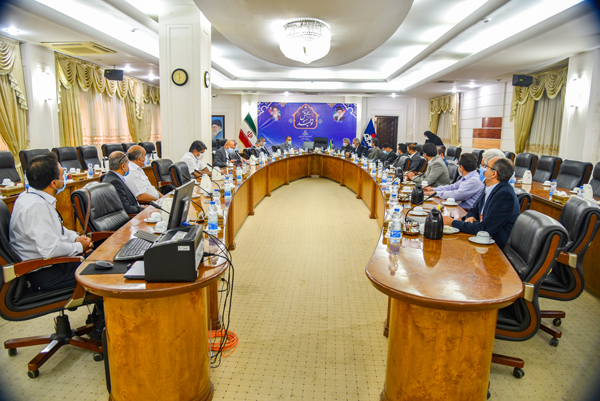 جلسه مدیرعامل سازمان با مدیران منطقه  1