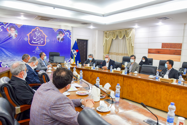 جلسه مدیرعامل سازمان با مدیران منطقه  2