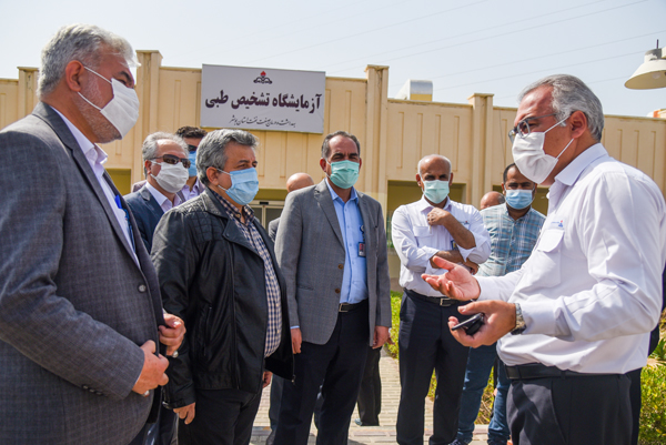 افتتاحیه آزمایشگاه تشخیص طبی عسلویه 2