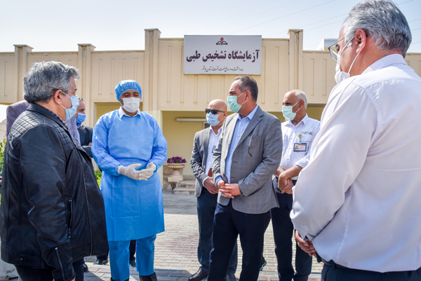 افتتاحیه آزمایشگاه تشخیص طبی عسلویه 3