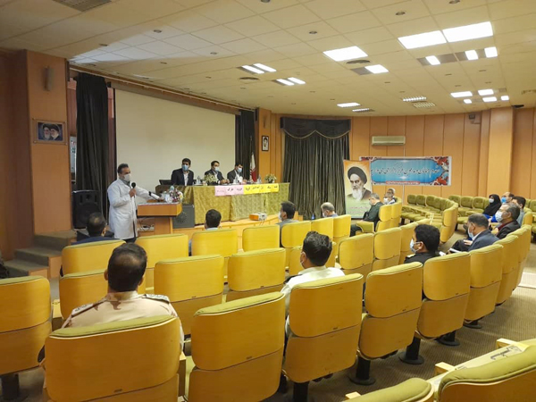 تقدیر بخشدار خارگ از کارکنان 2