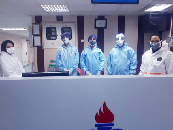 بازدید دکتر باقری از بخش کووید 3