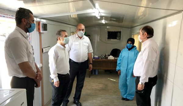 بازدید دکتر گران پی طب صنعتی عسلویه 2