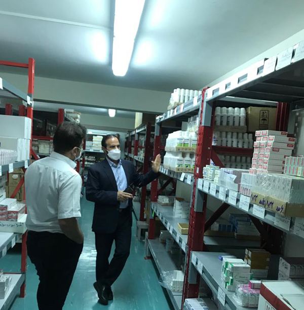 بازدید دکتر امینی بازرس سازمان 1